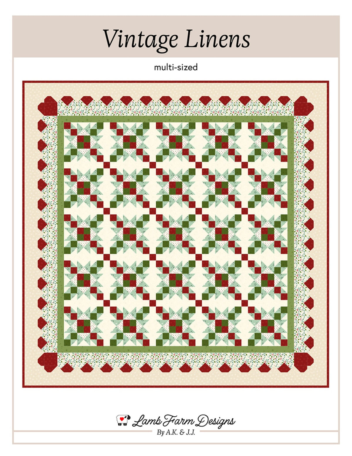 Vintage Linens Quilt Pattern