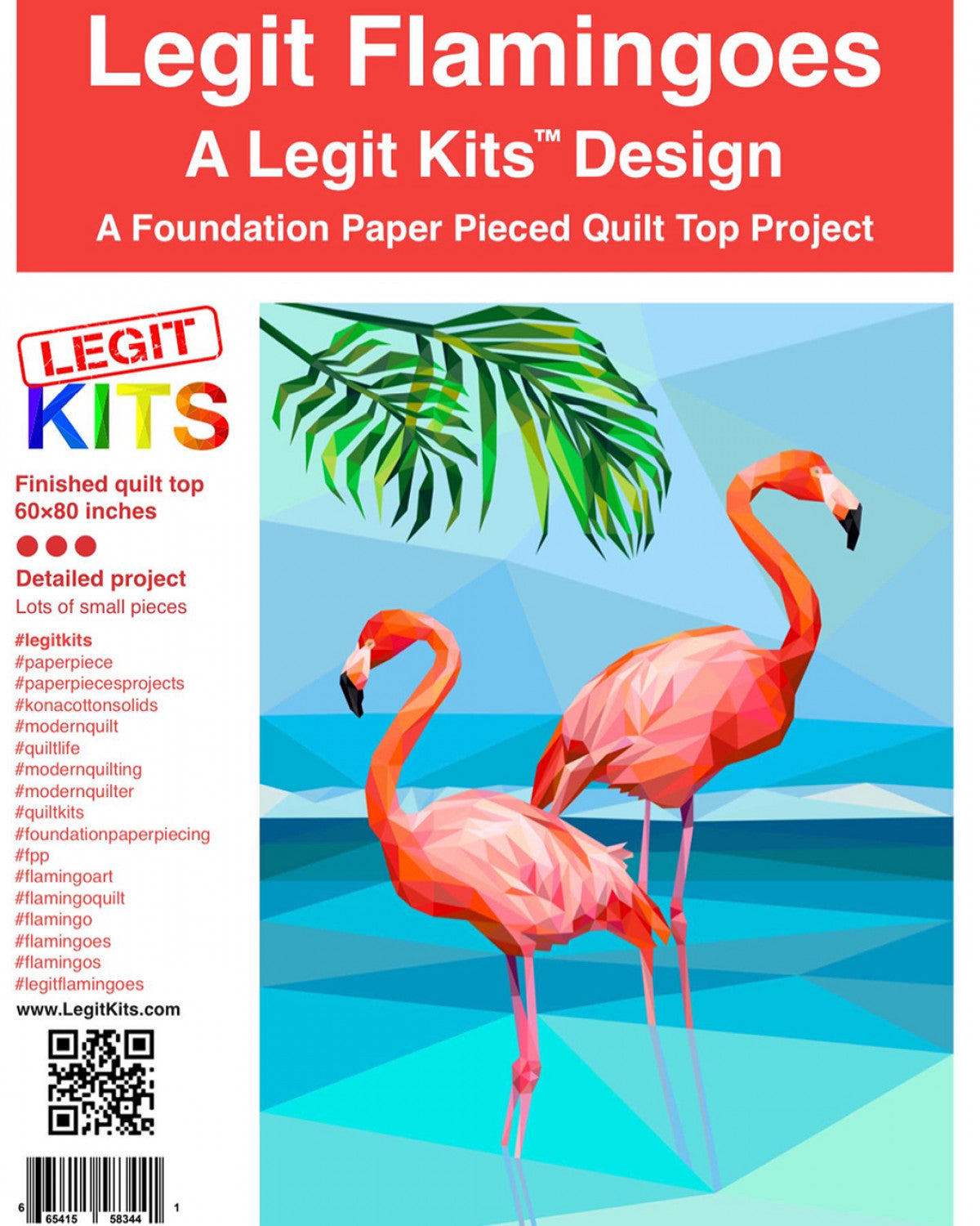 Legit Flamingos Quilt Pattern