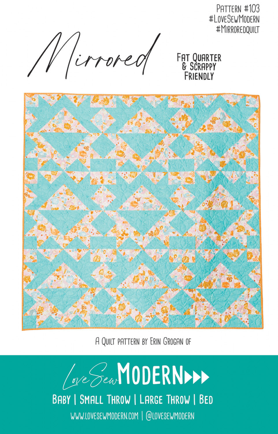 Mirrored Quilt Pattern