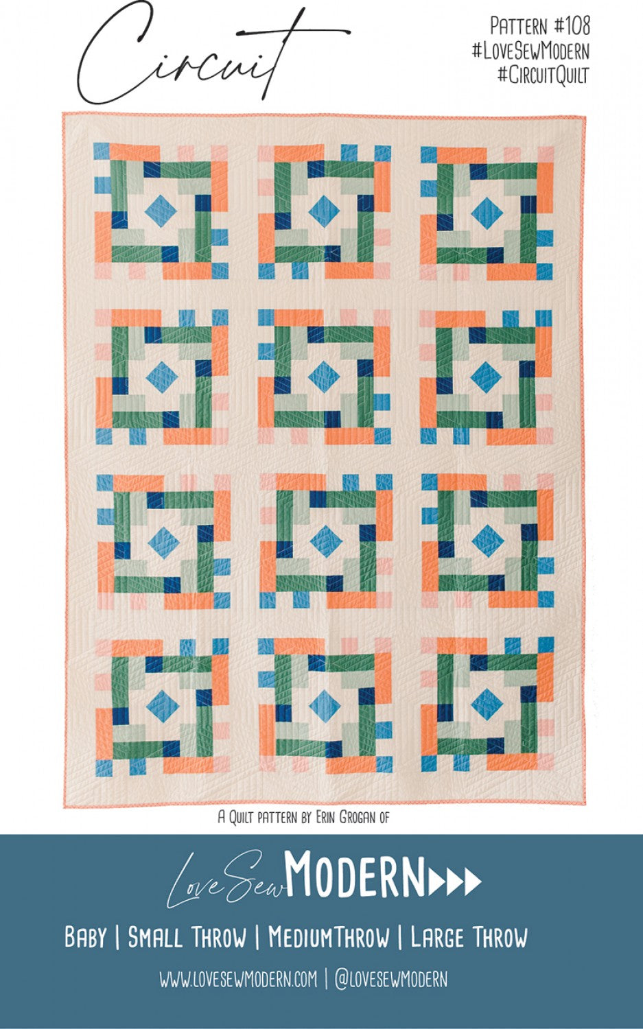 Circuit Quilt Pattern