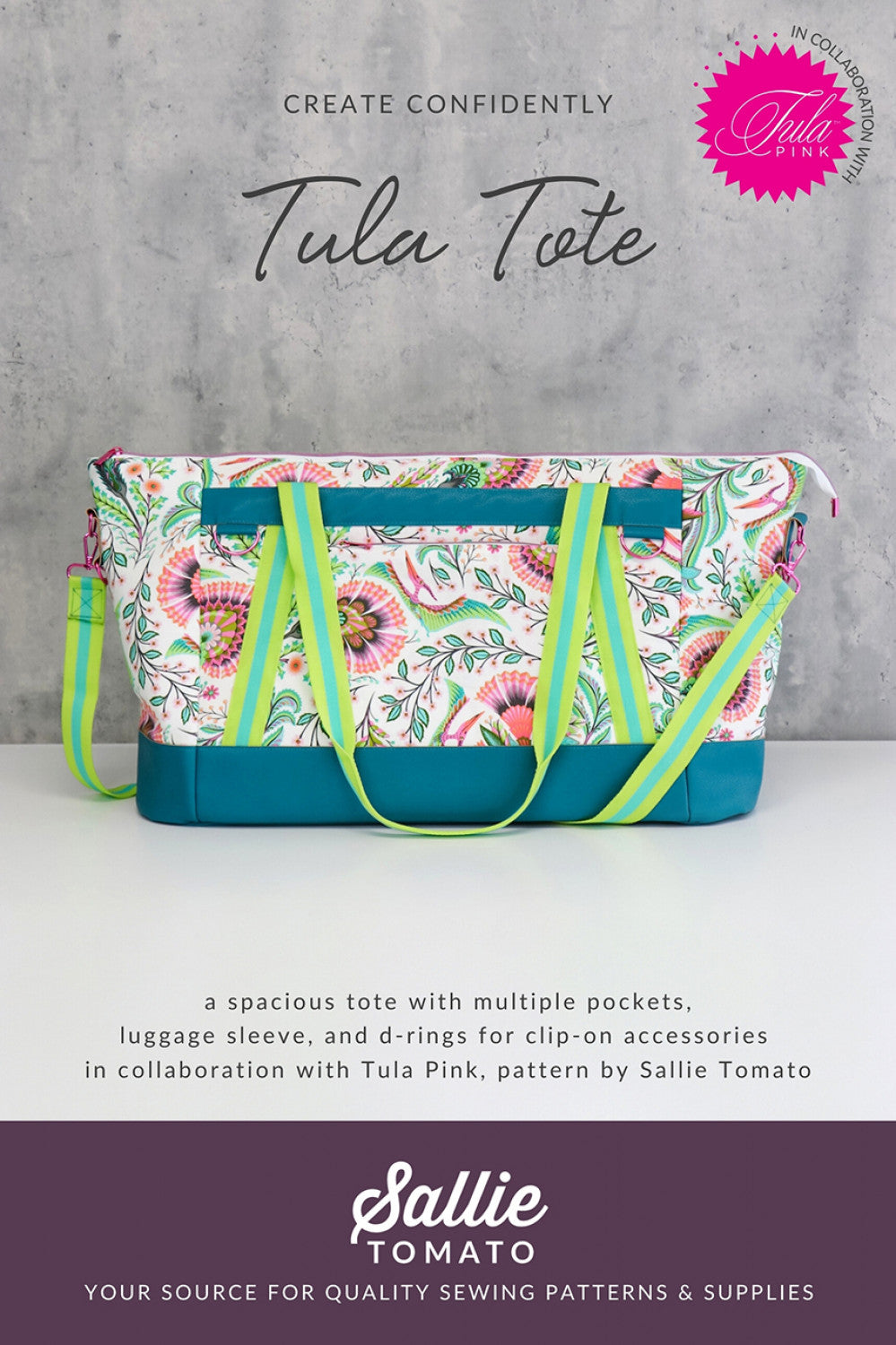 Tula Tote Paper Pattern