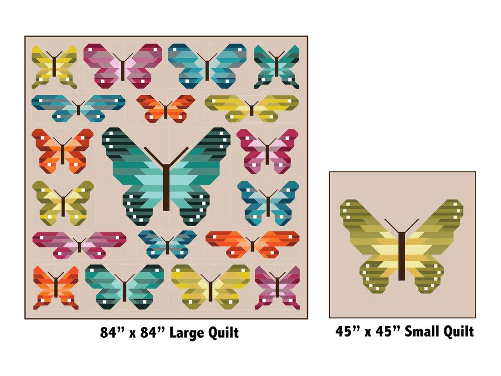 Lepidoptera Quilt Pattern