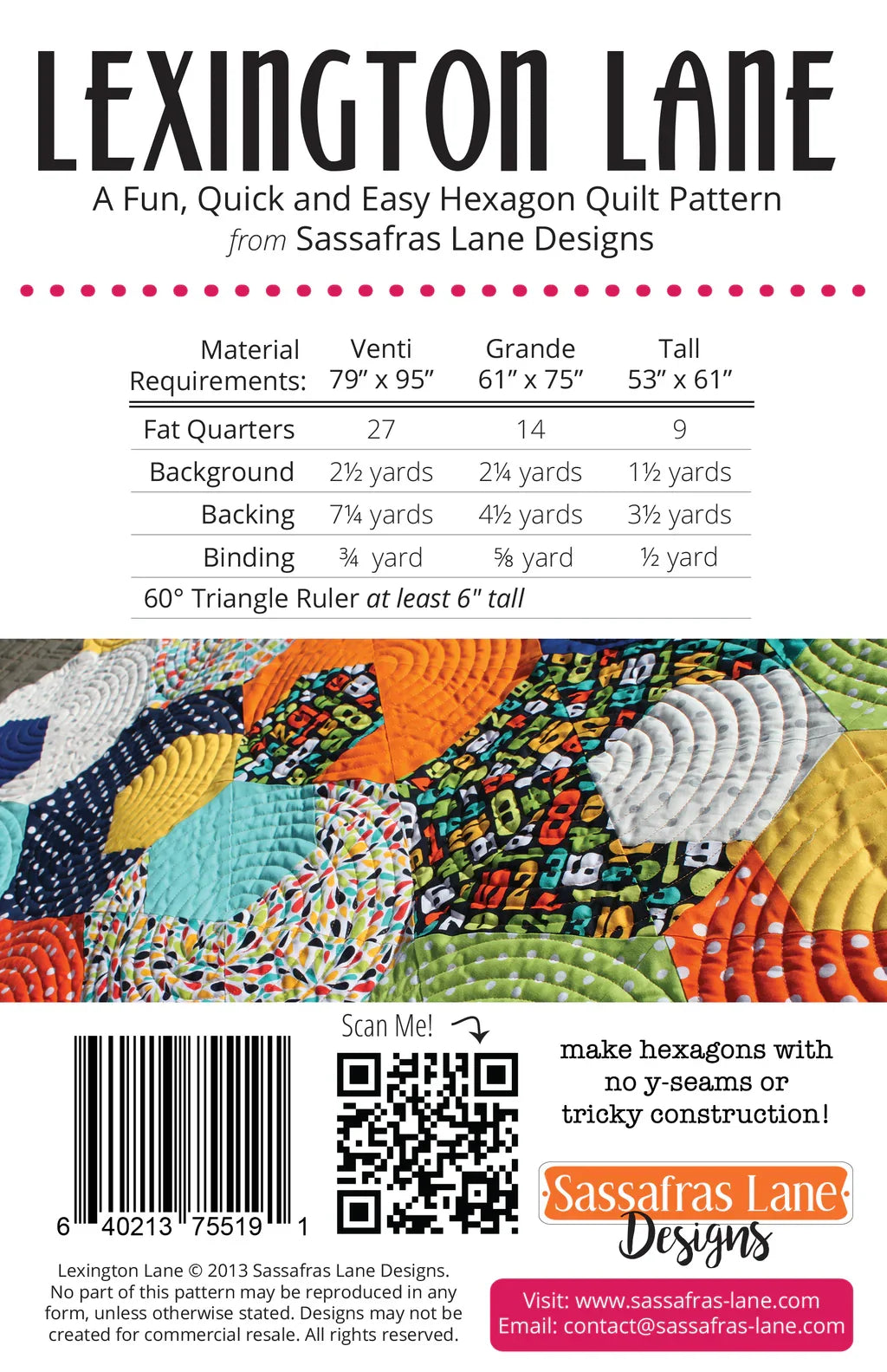 Lexington Lane Quilt Pattern