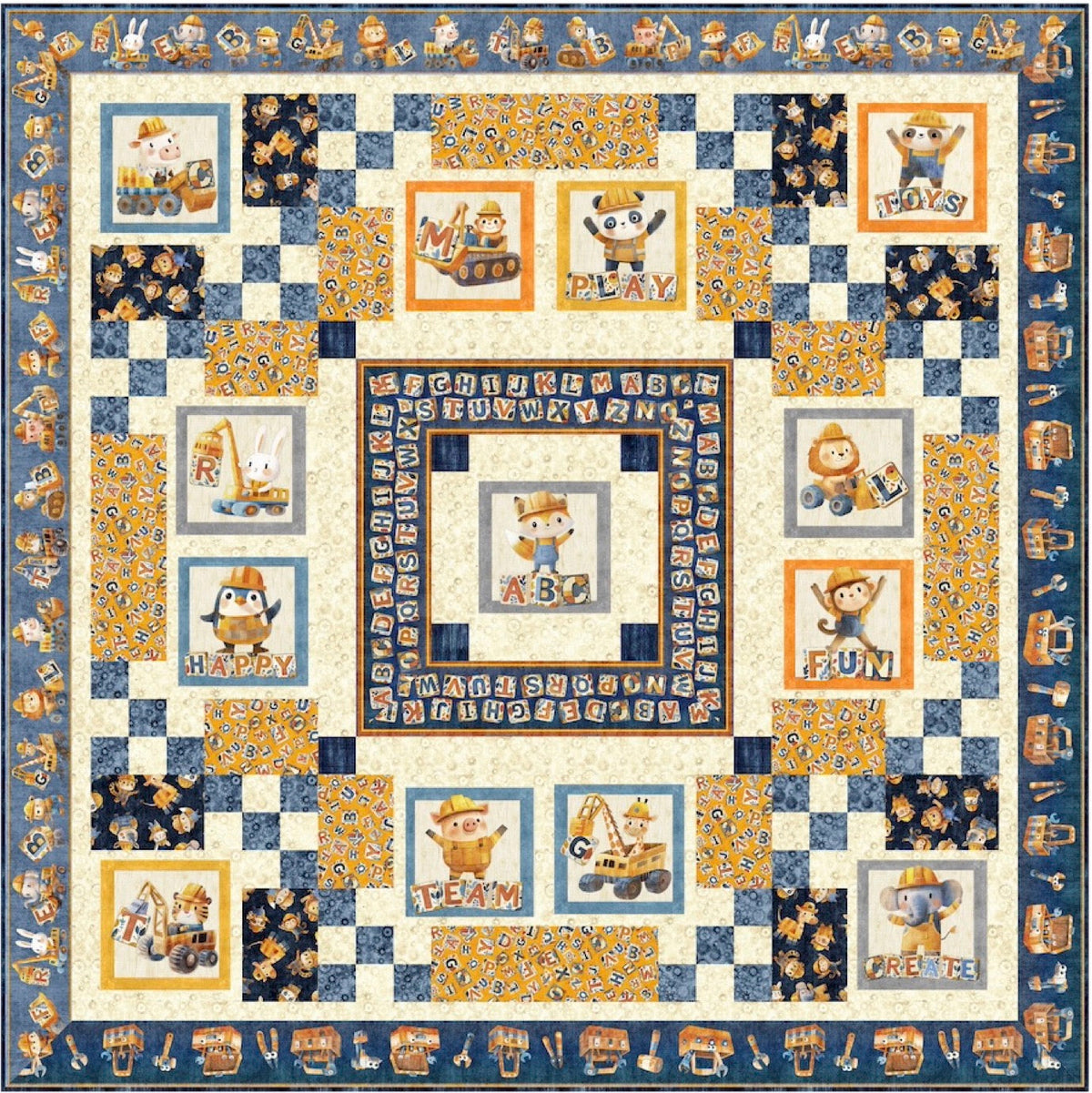 Little Builders Downloadable Pattern