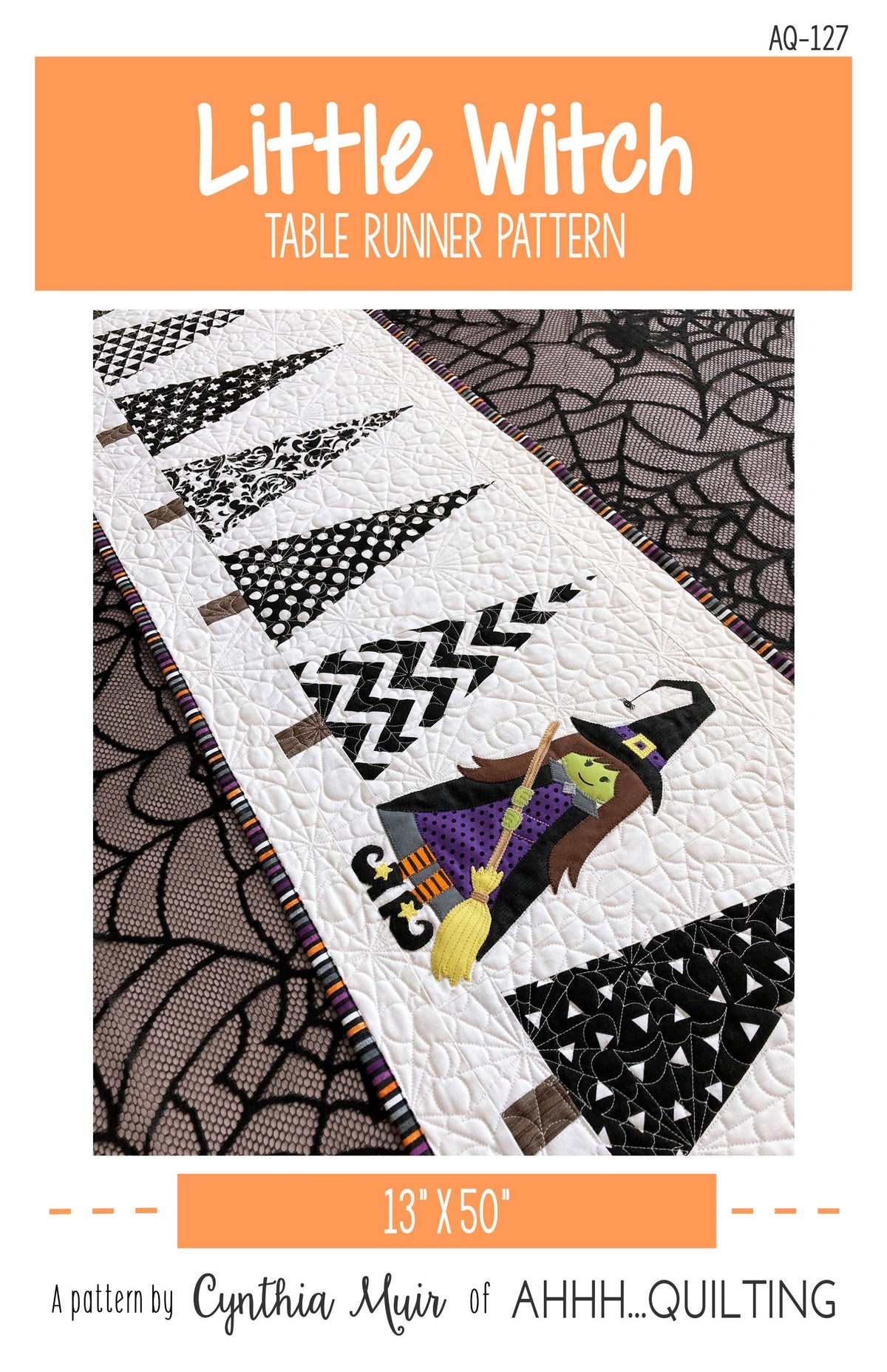Little Witch Table Runner Downloadable Pattern
