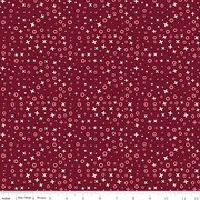 Love You Always XOs Burgundy Cotton 43"/44" Fabric Per Yard
