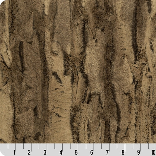 Luxe Cuddle Forest Fox Chestnut 58"/60" Fabric per yard