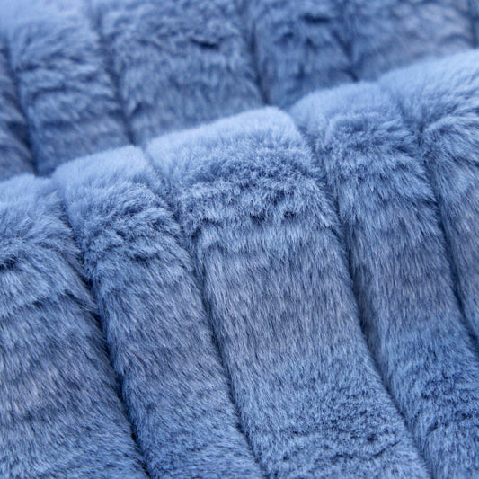 Luxe Cuddle Vienna Denim 58"/60" Fabric per yard