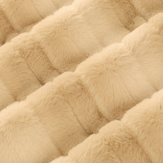 Luxe Cuddle Vienna Latte 58"/60" Fabric per yard
