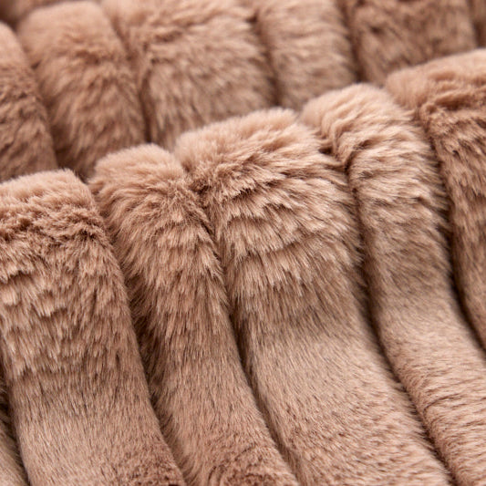 Luxe Cuddle Vienna Simply Taupe 58"/60" Fabric per yard