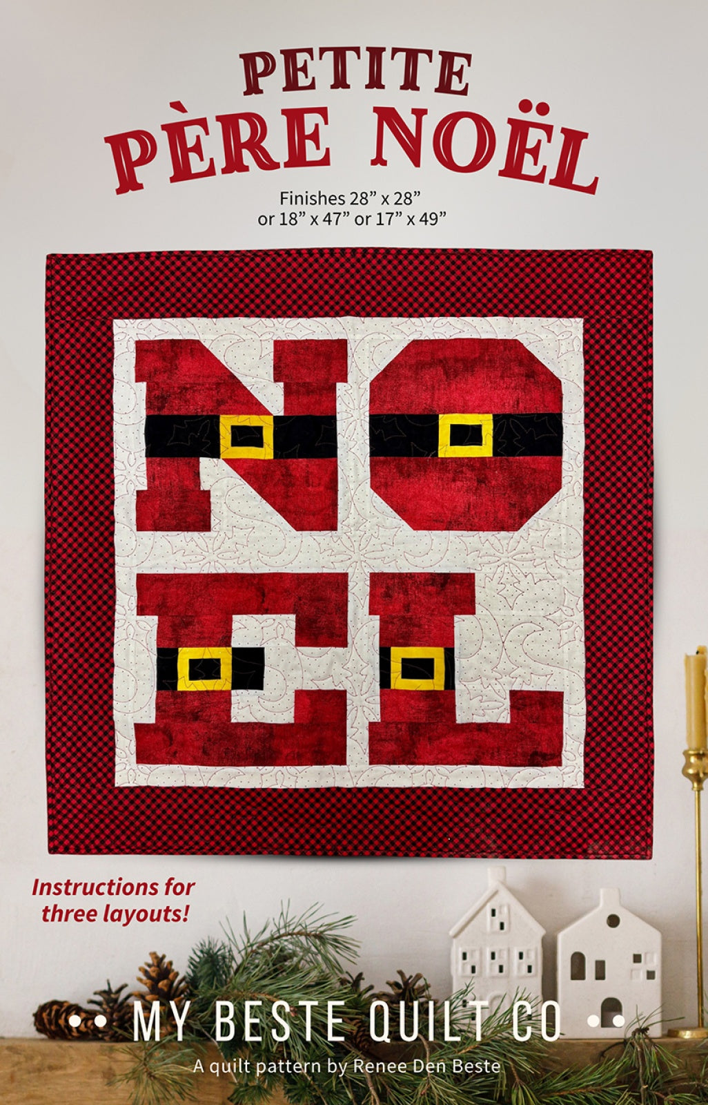 Petite Pere Noel Quilt Pattern