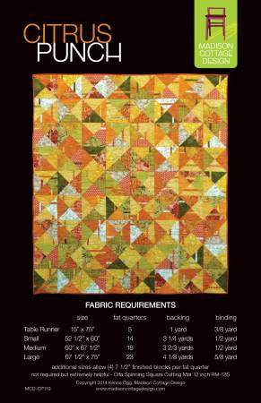 Citrus Punch Quilt Pattern