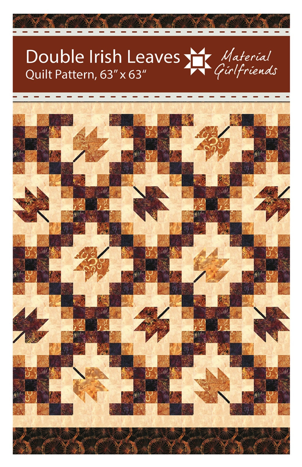 Double Irish Leaves Quilt Pattern