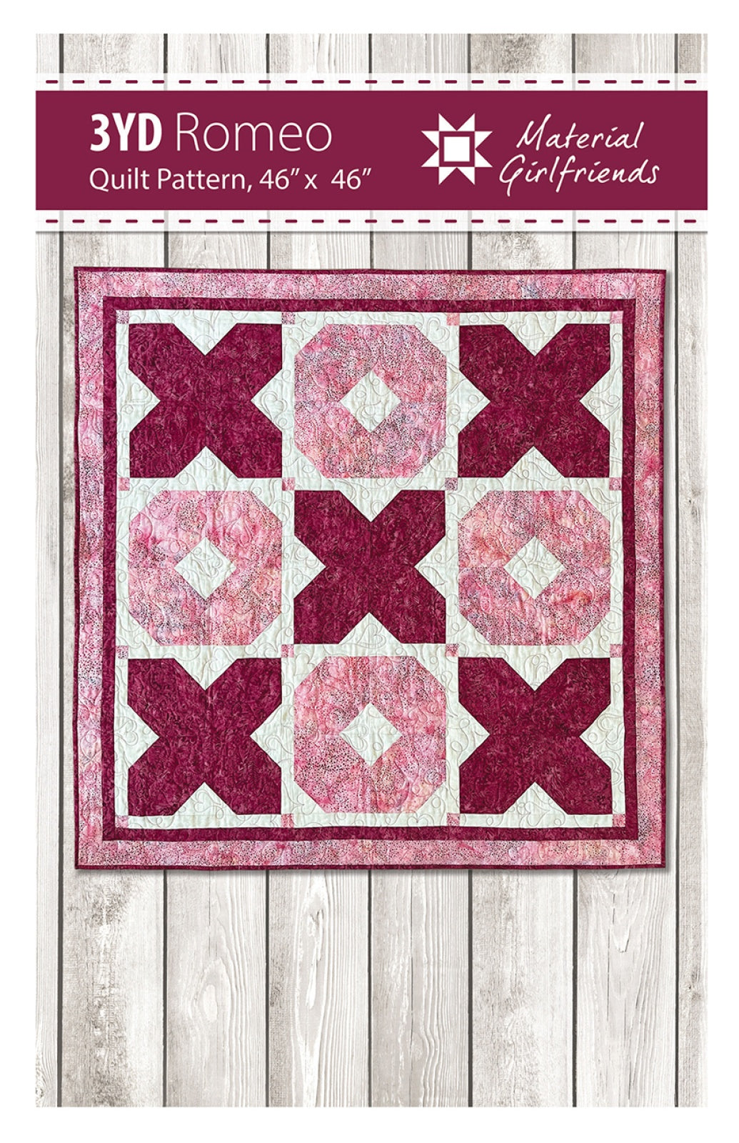 3yd Romeo Quilt Pattern