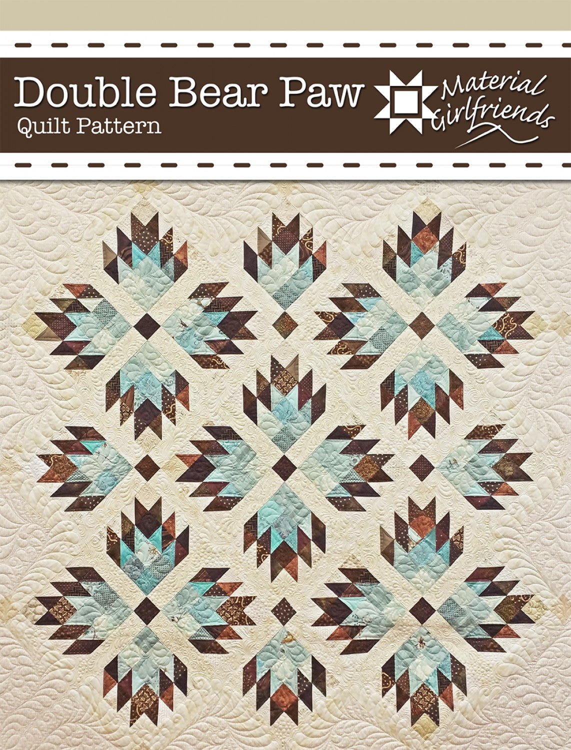 Double Bear Paw Quilt Pattern