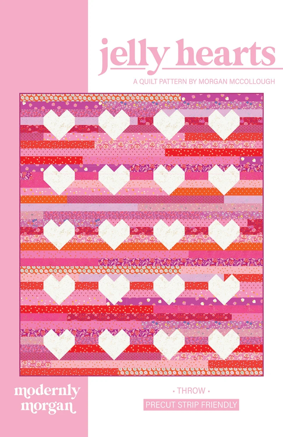 Jelly Hearts Quilt Pattern