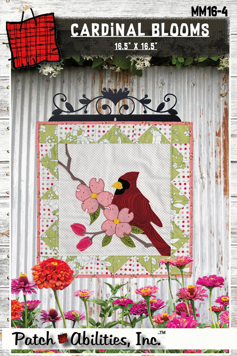 Cardinal Blooms Pattern