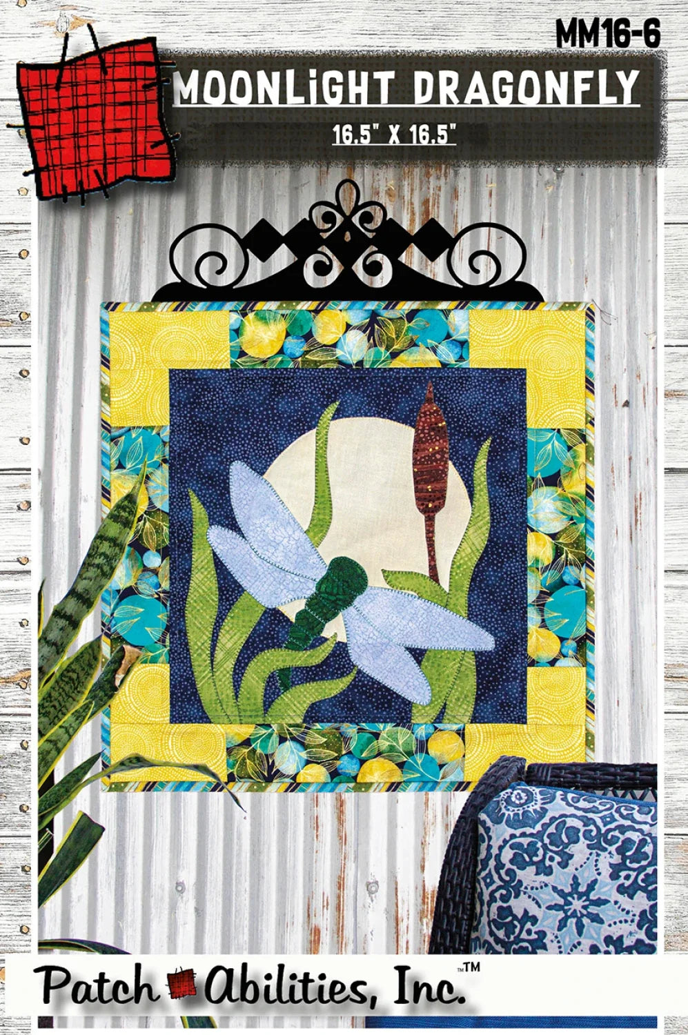 Moonlight Dragonfly Pattern