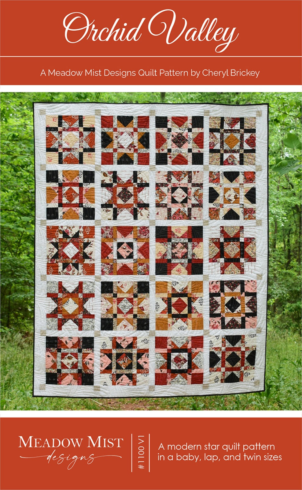 Orchid Valley Quilt Pattern