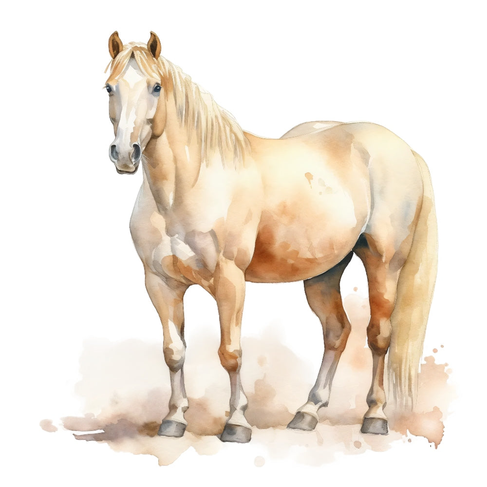 Majestic Horse Fabric Panel 27
