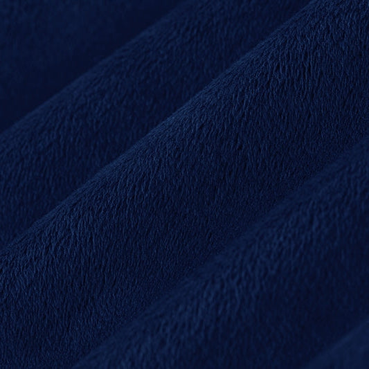 Marshmallow Cuddle Navy 58"/60" Fabric per yard