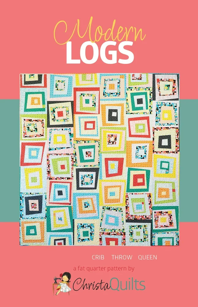 Modern Logs Paper Quilt Pattern