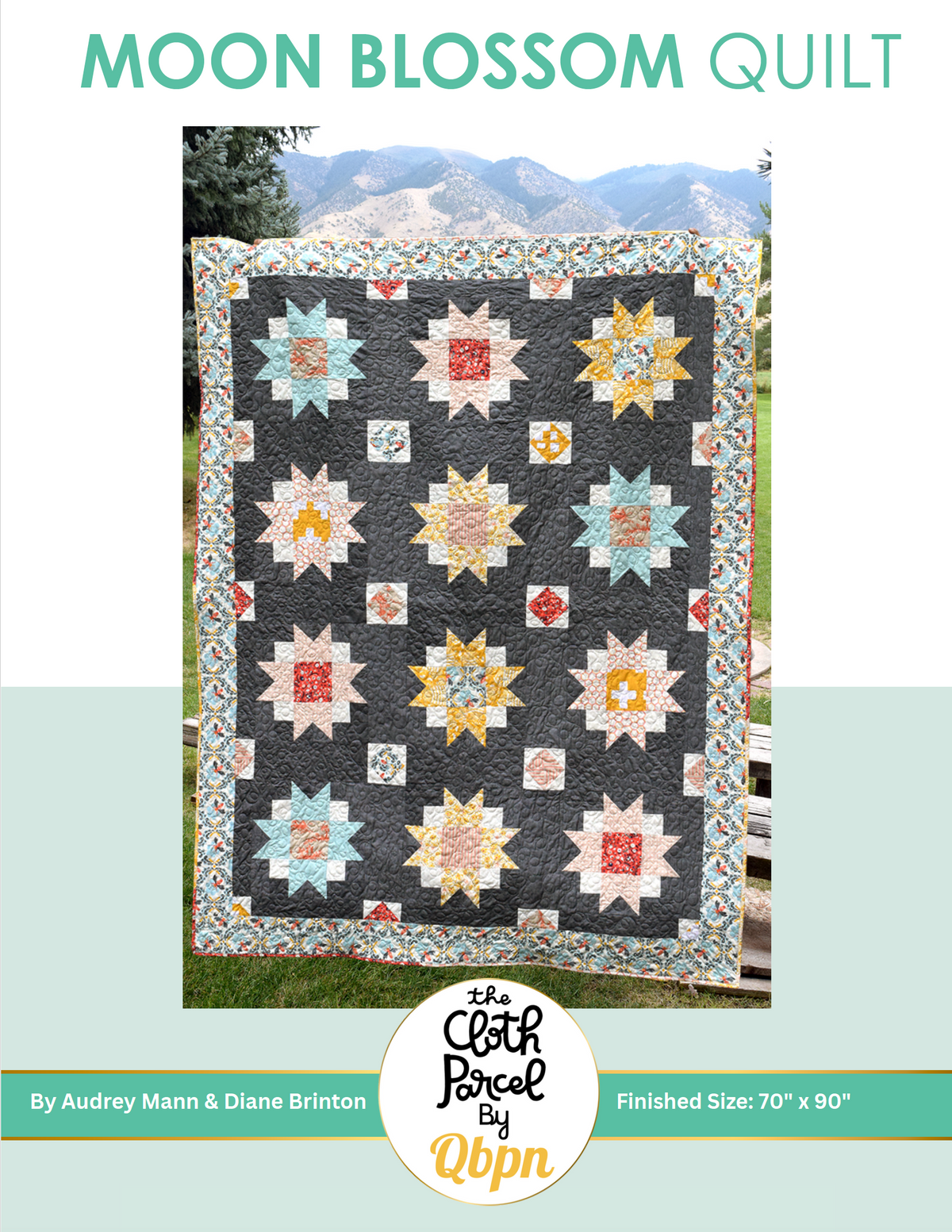 Moon Blossom Quilt Downloadable Pattern