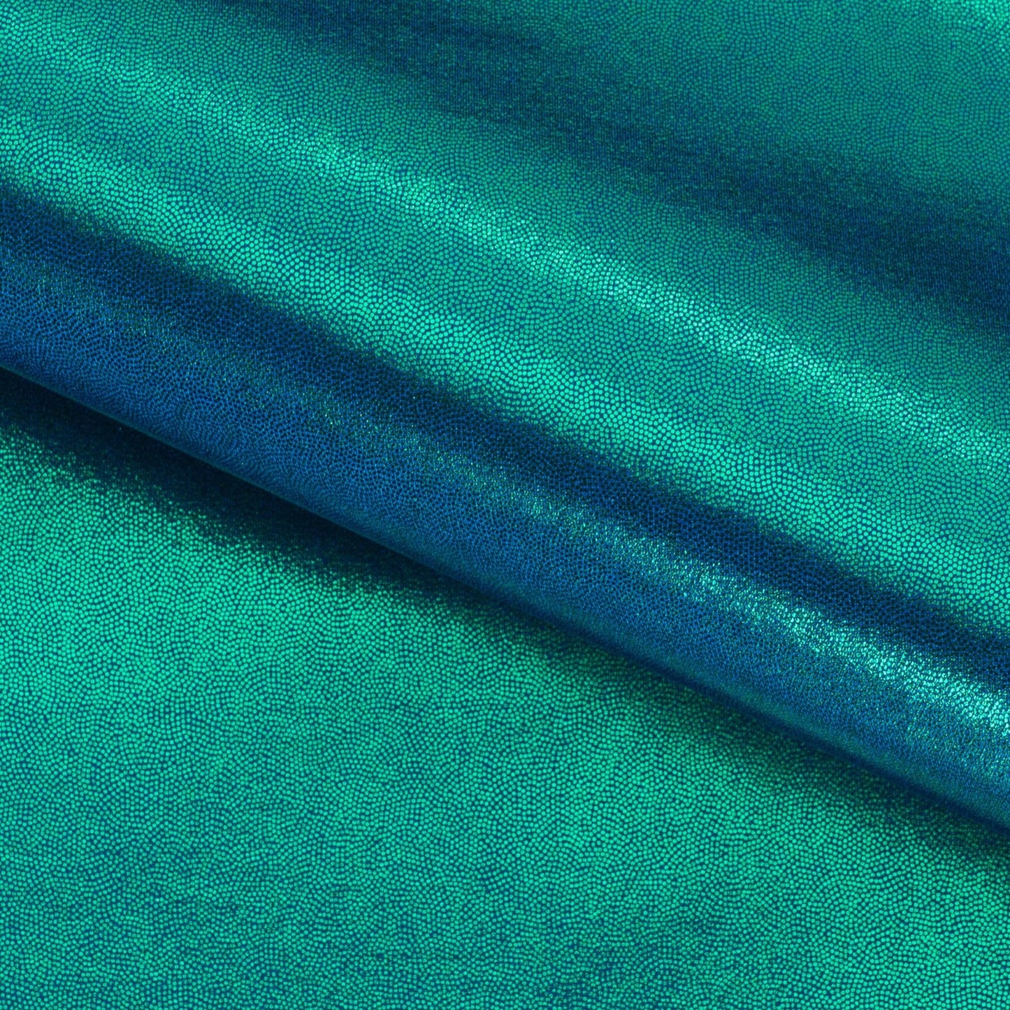 Mystique Foiled Spandex Fabric | Blue Moon Fabrics