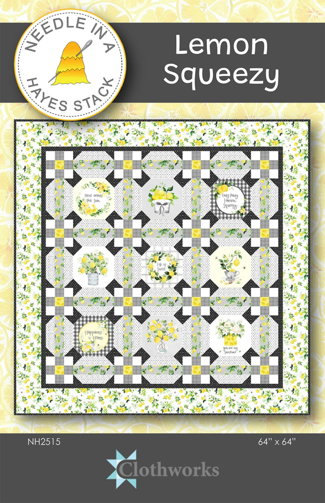 Lemon Squeezy Quilt Pattern