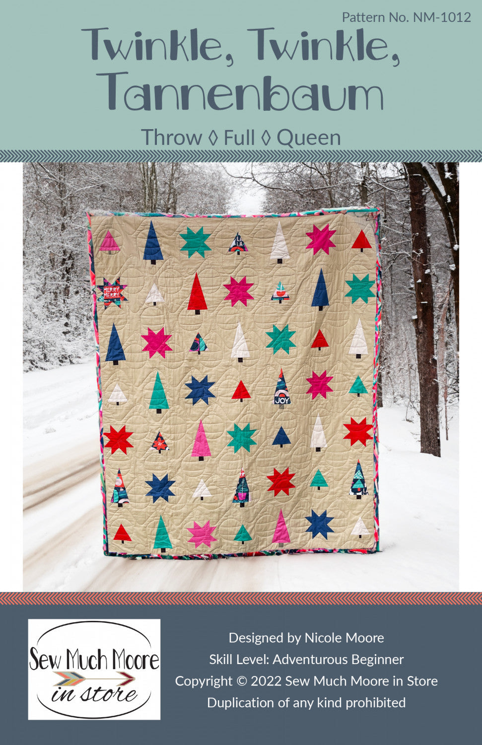 Twinkle Twinkle Tannenbaum Quilt Pattern