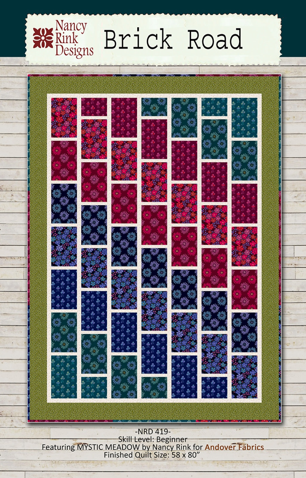 Brick Road Quilt Pattern