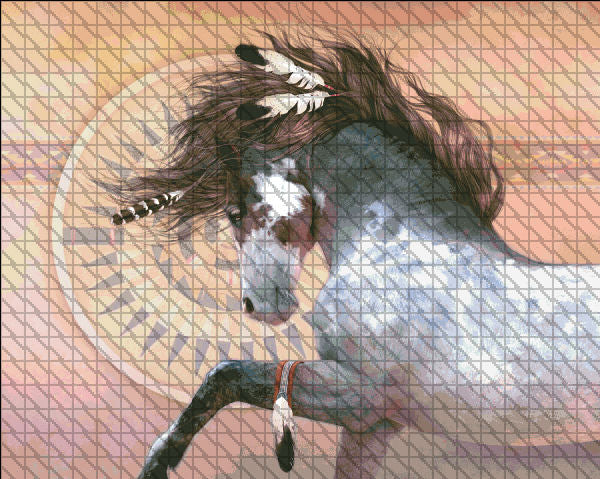 Native Spirit Cross Stitch By Laurie Prindle