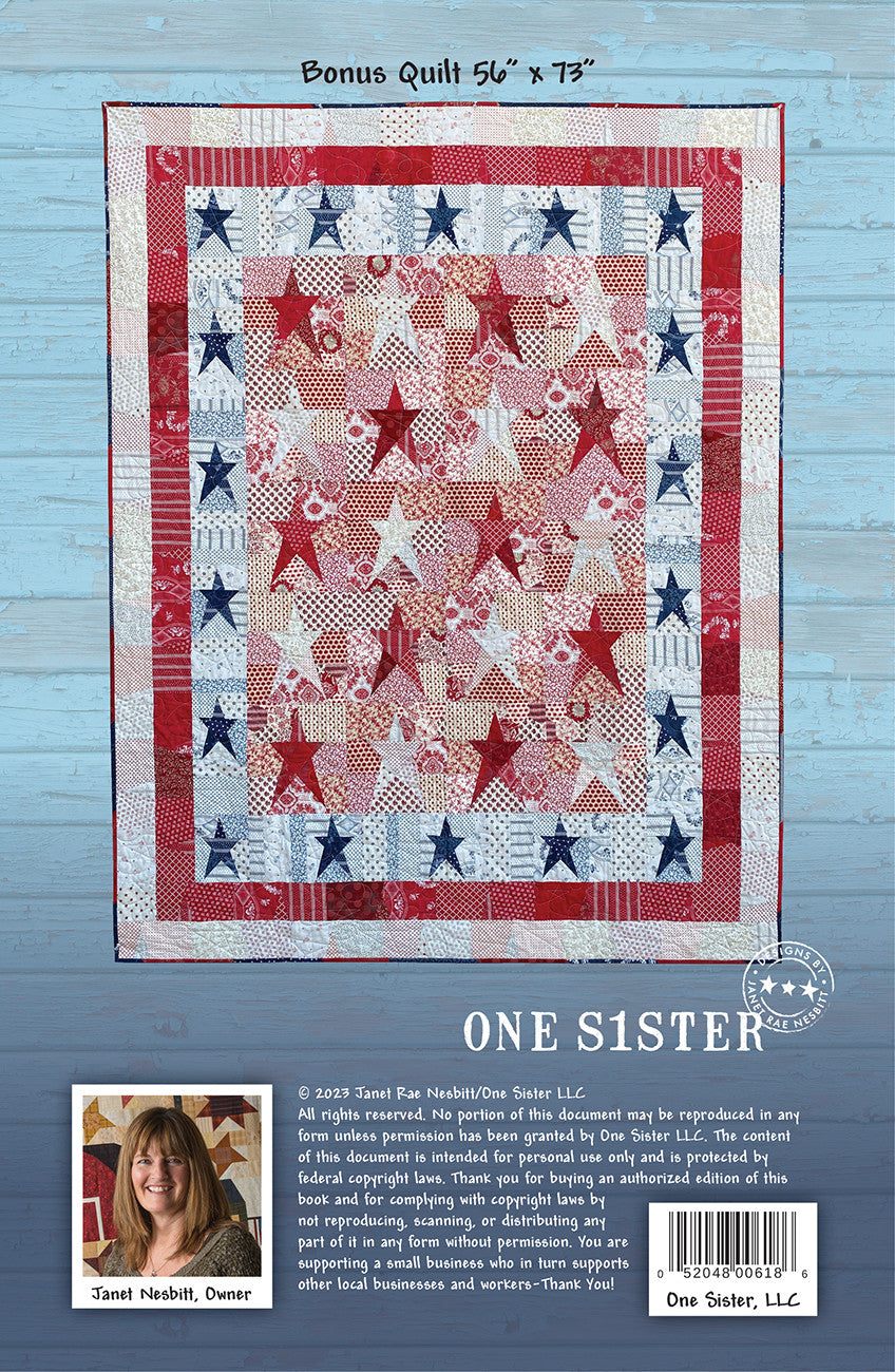 Crazy Stars & Stripes Pattern