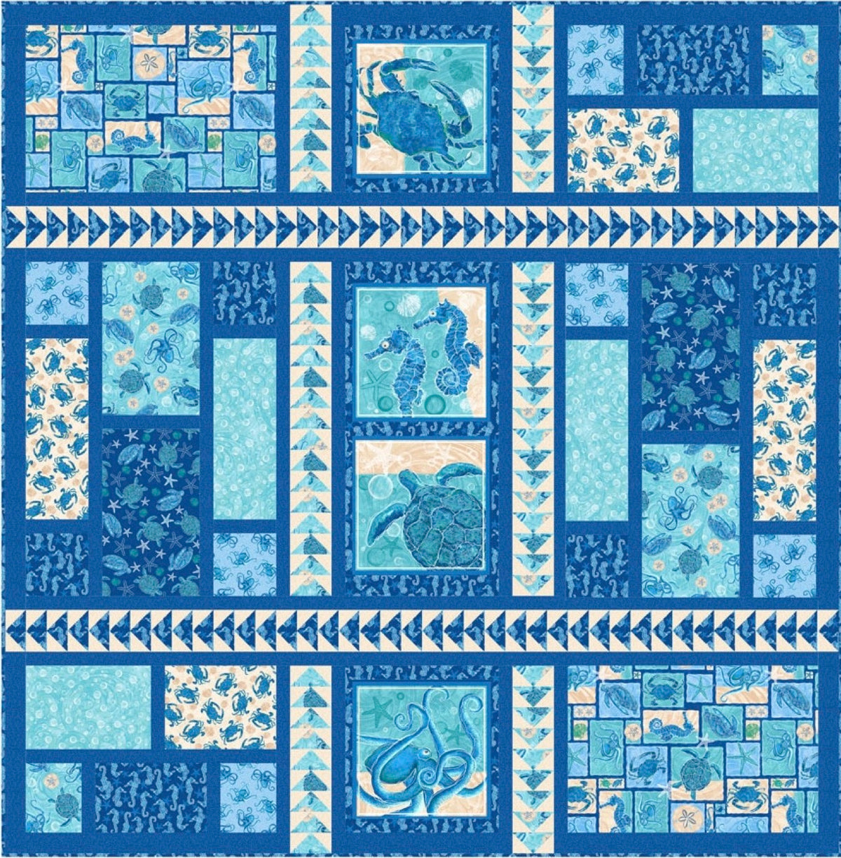 Ocean Shimmer Downloadable Pattern