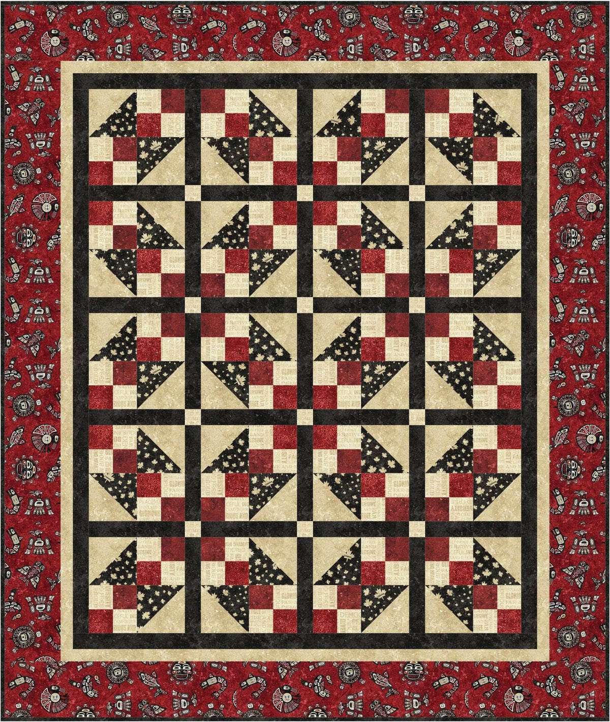 Our Native Land II Quilt Pattern