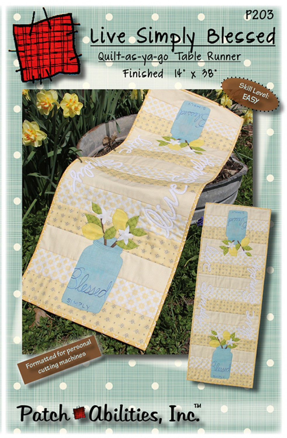 Live Simply Blessed Runner