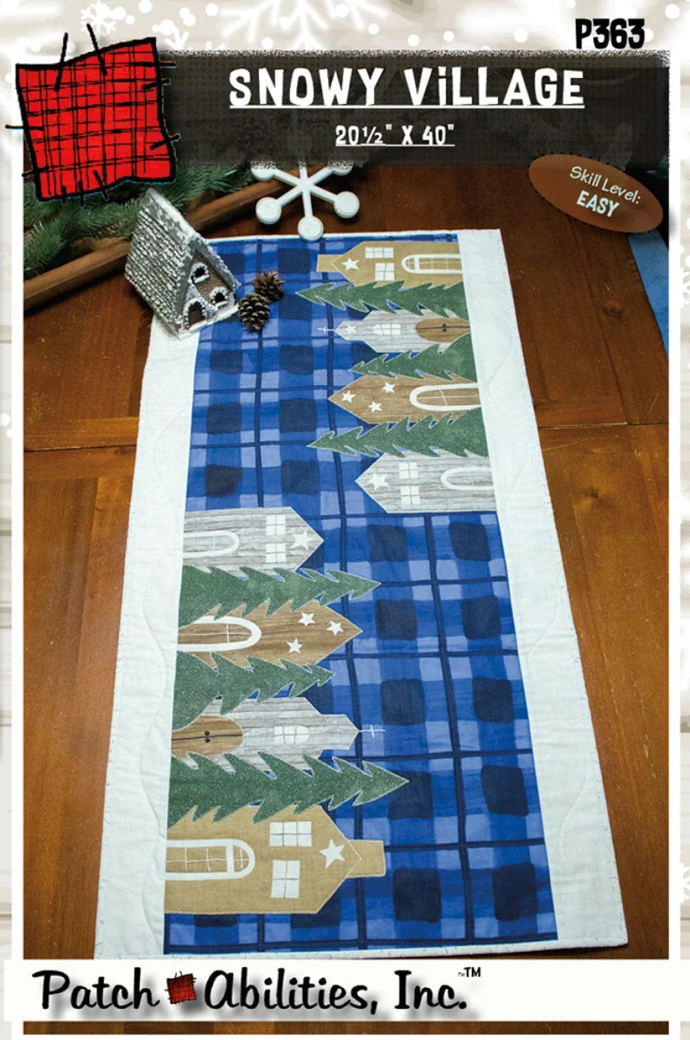 Snowy Village Pattern