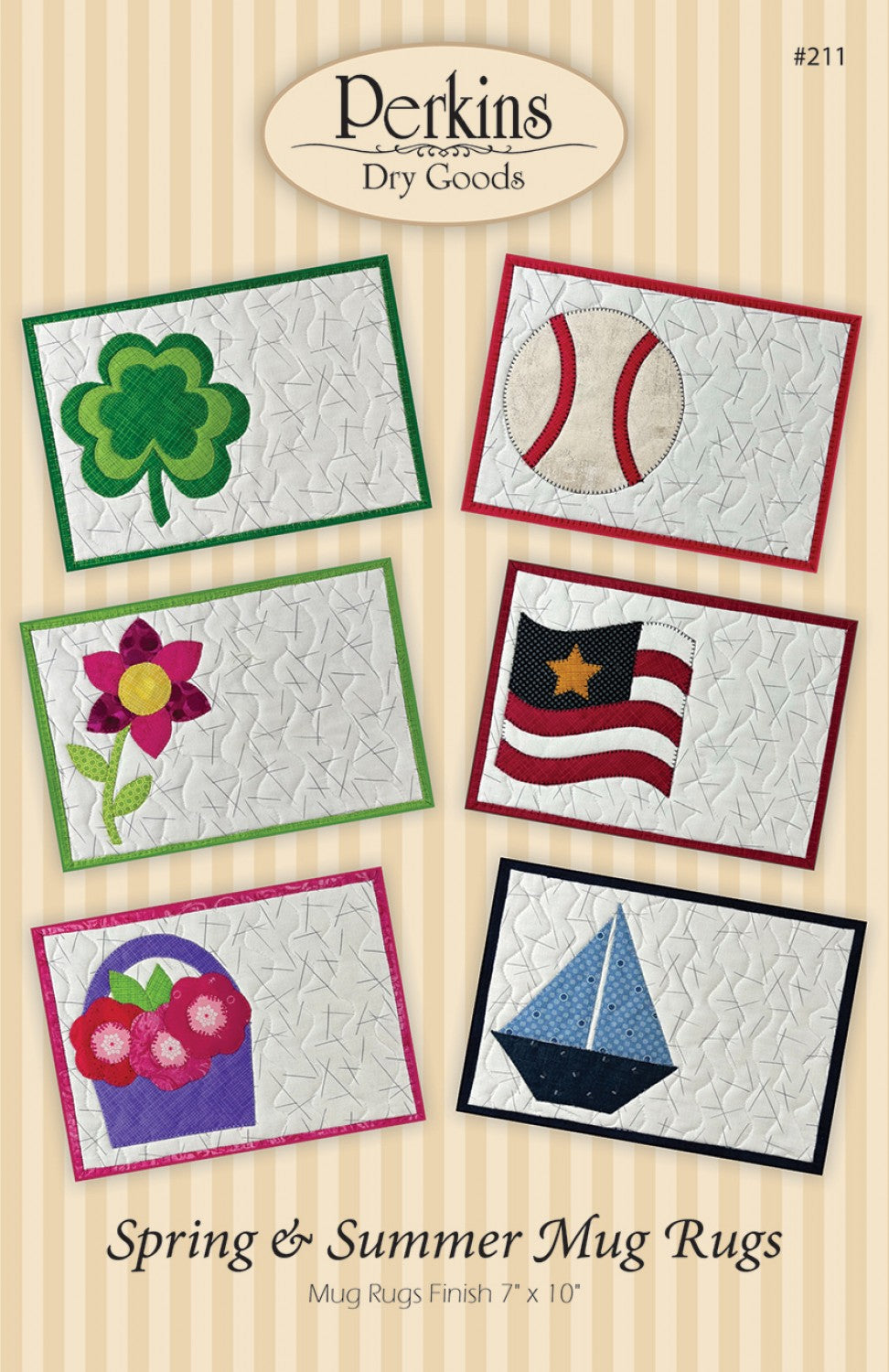 Spring & Summer Mug Rugs Pattern