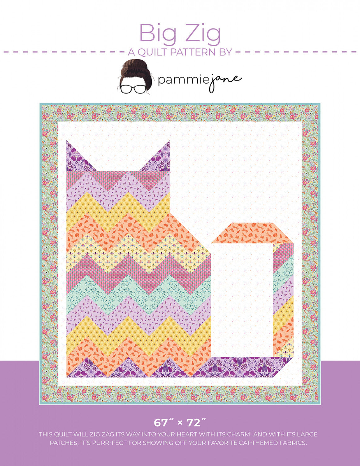 Big Zig Quilt Pattern