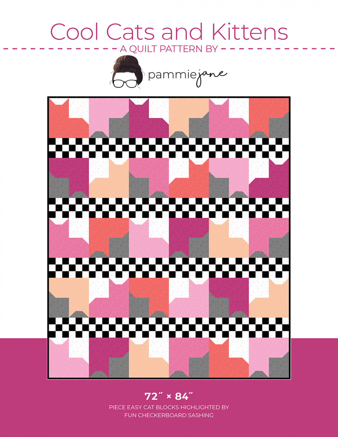 Cool Cats and Kittens Quilt Pattern