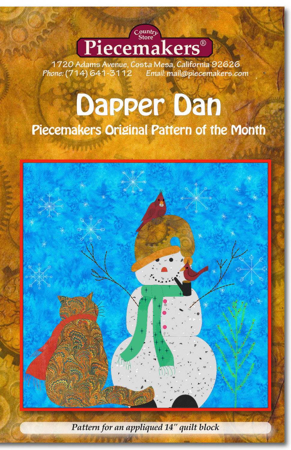 Dapper Dan Quilt Pattern