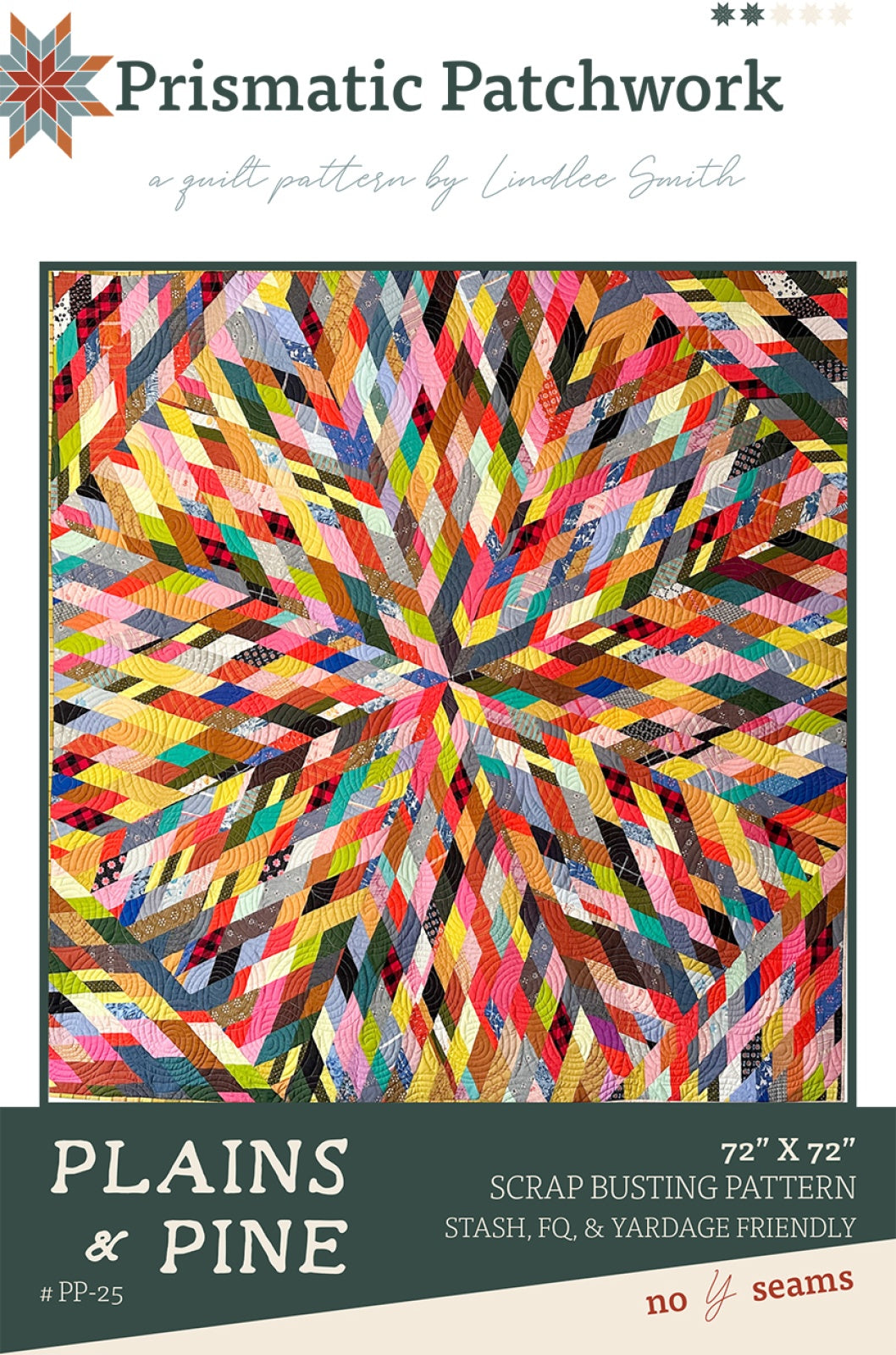 Prismatic Patchwork Quilt Pattern