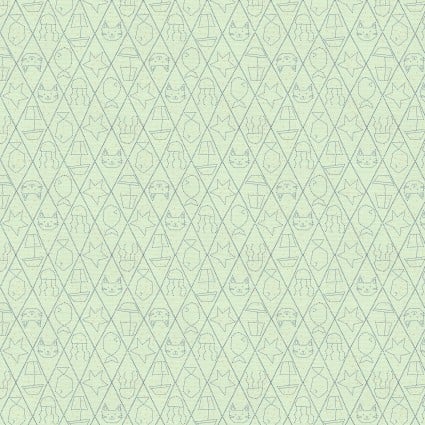 CW Starry Rain-Sky Adventures-Light Green