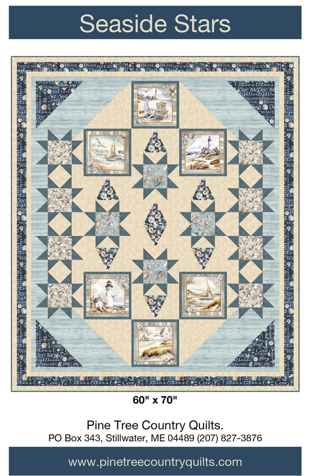 Seaside Stars Quilt Pattern