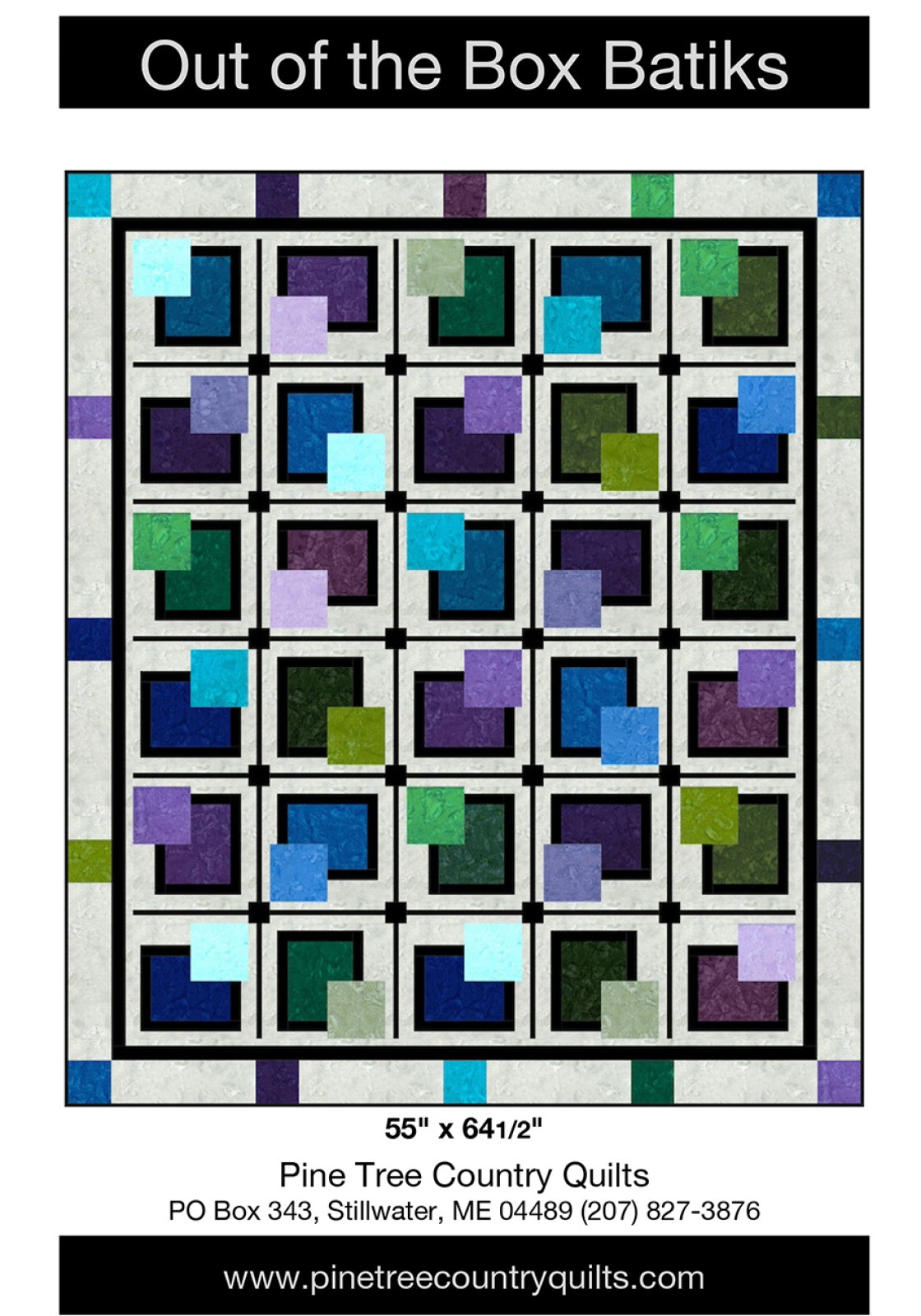 Out of the Box Batiks Quilt Pattern