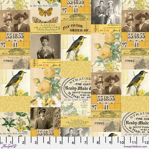 FS Yellow Palette Collage PWTH240-Tim Holtz