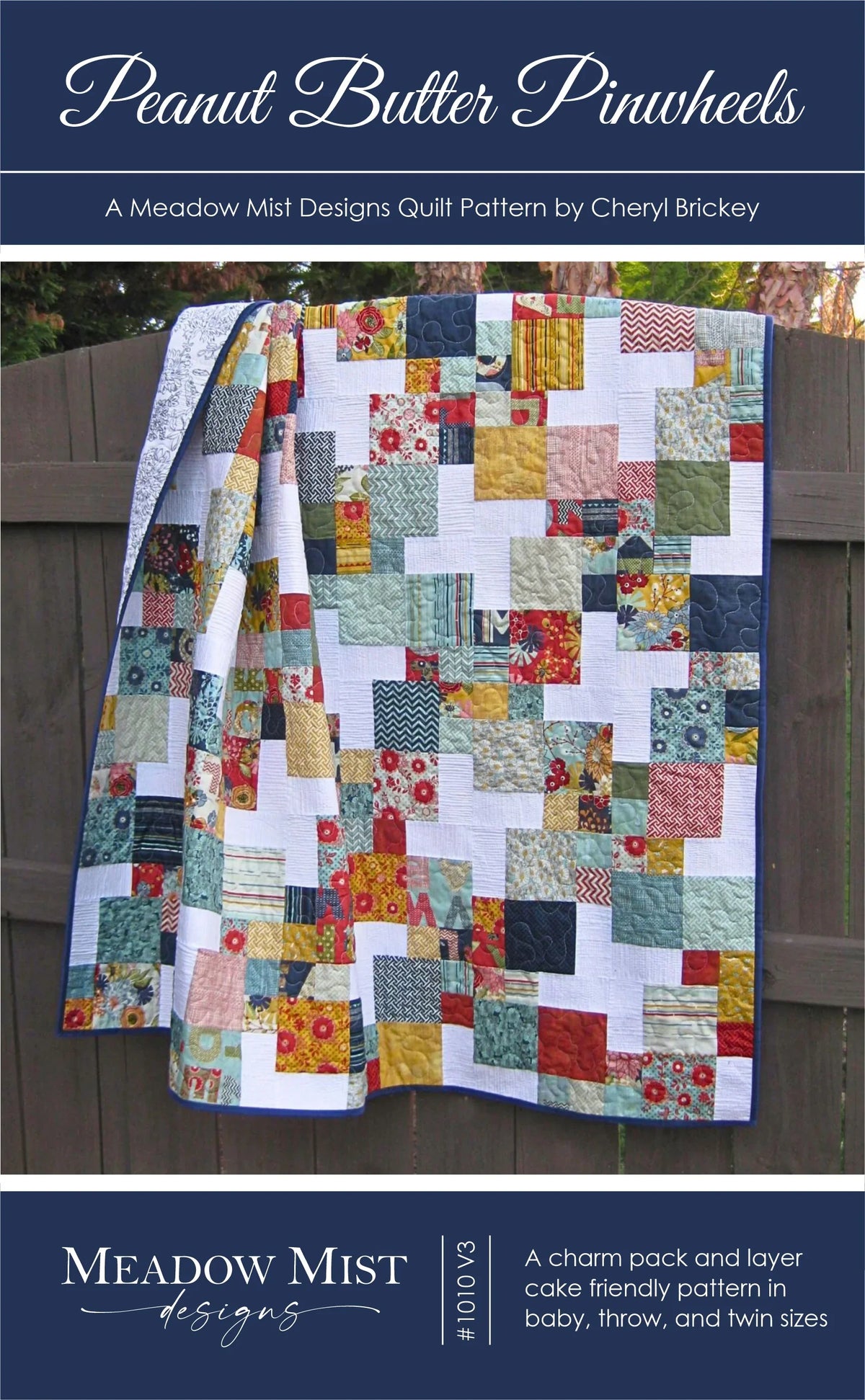 Peanut Butter Pinwheels Downloadable Pattern