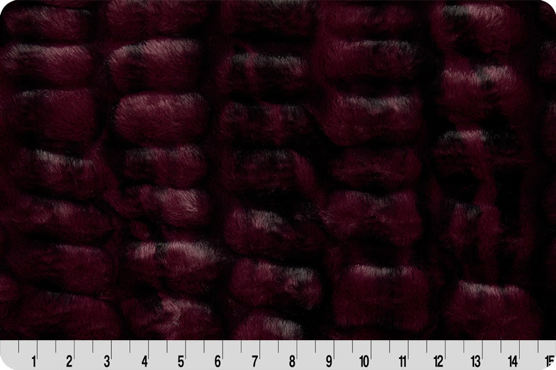 Enzo Cherry Cola Petite Cuddle Milan Blanket 30" x 36"
