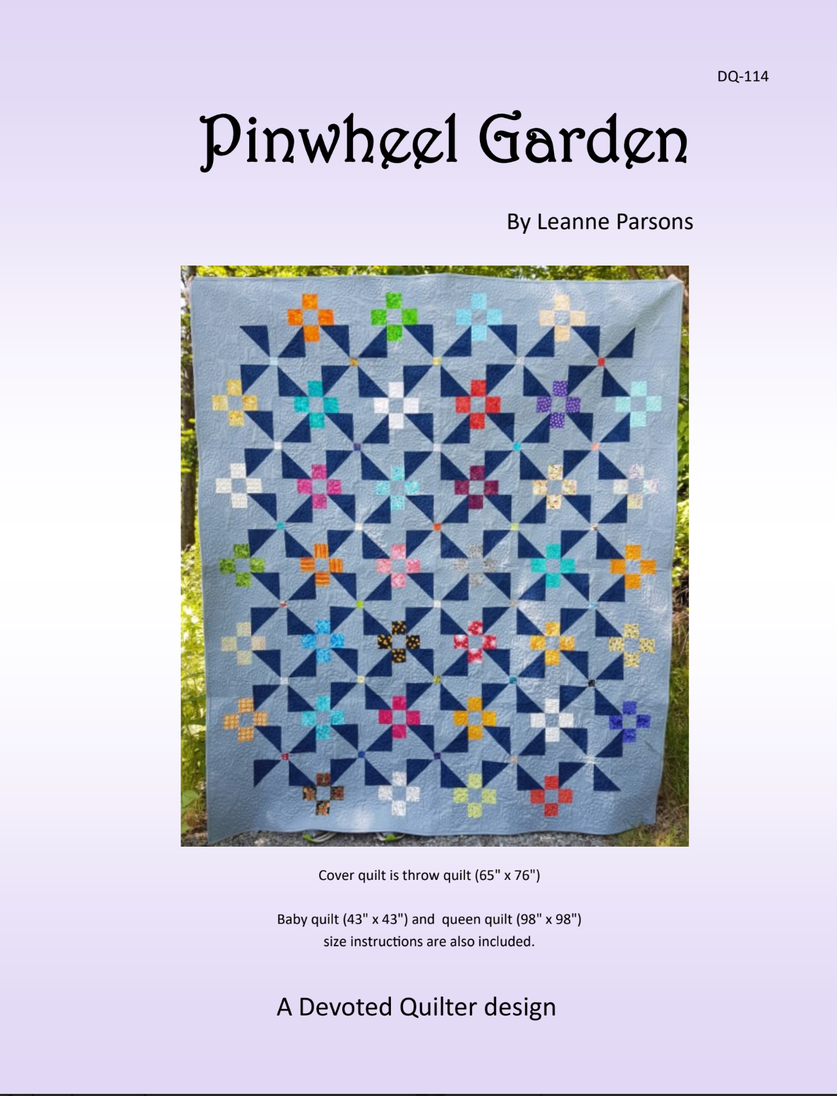 Pinwheel Garden Downloadable Pattern