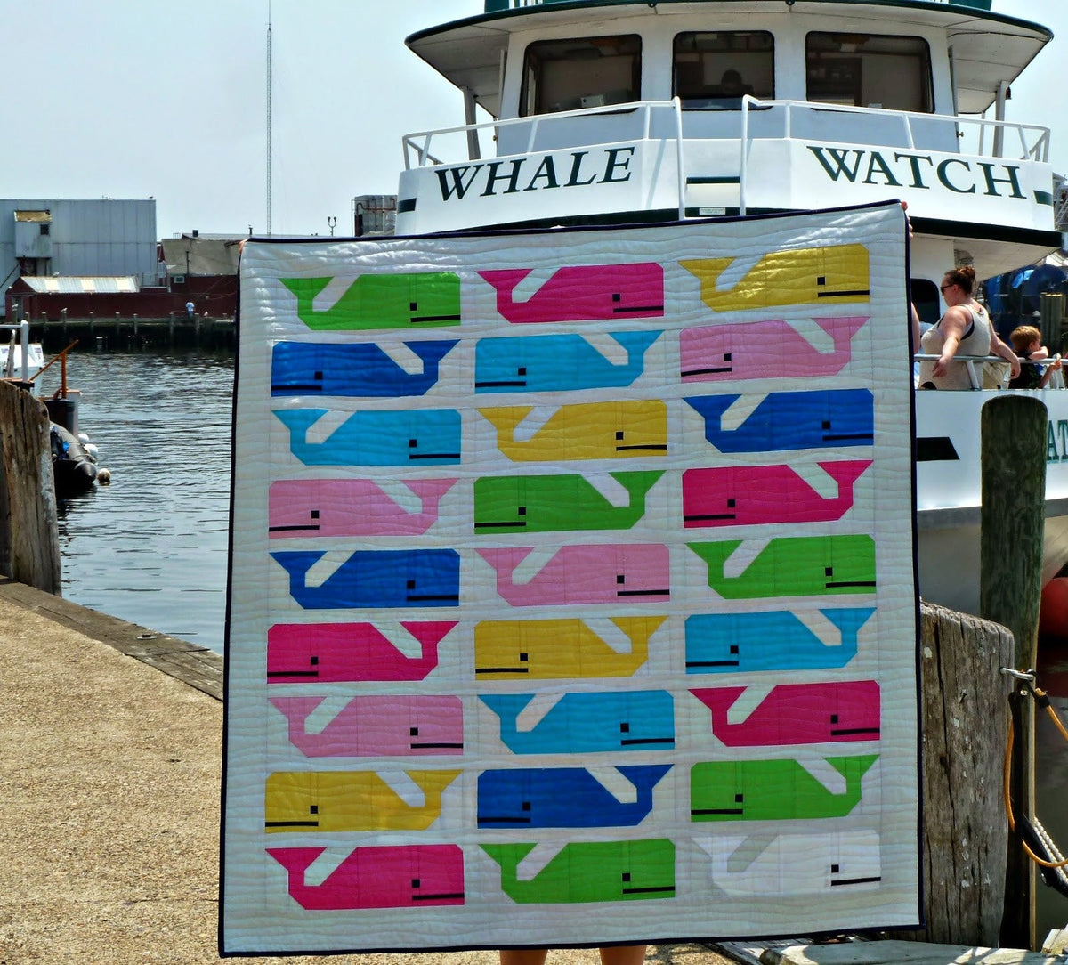 Preppy The Whale Quilt Pattern